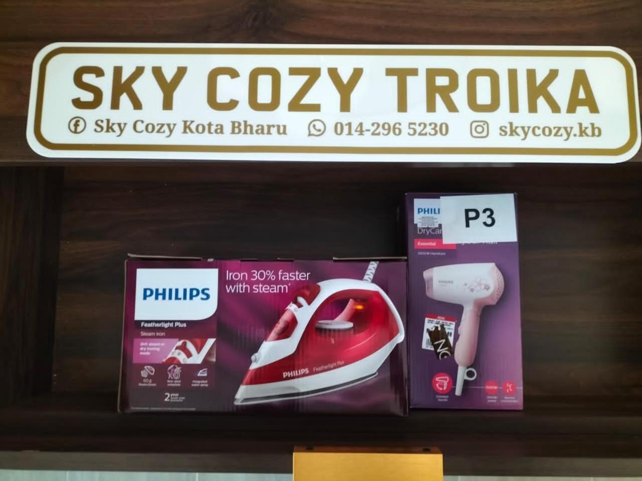 Sky Cozy Troika Residence, 1 Bedroom 4-6 Pax, 2 Bedrooms 6-8 Pax, Pool Vew, Sky & City View, Free Parking, Pool, Unlimited Wifi & Netflix โกตาบารู ภายนอก รูปภาพ